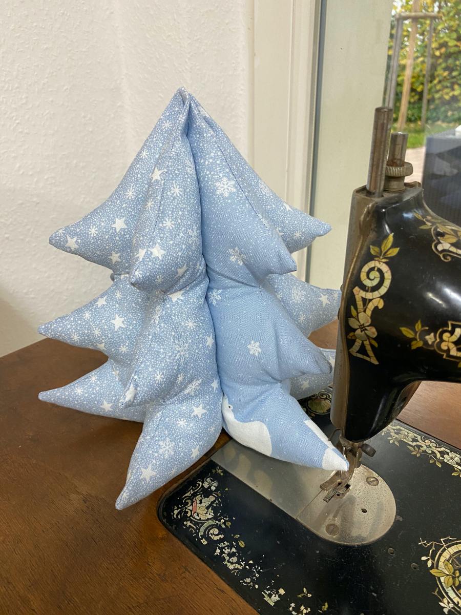 Nähanleitung - Fotoanleitung - Weihnachtsbaum in 2 Größen